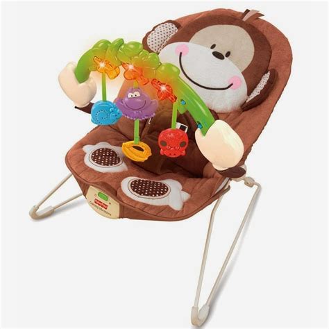 The Fisher-Price® Sweet Snugamonkey Deluxe Bouncer is an extra-cozy seat for your baby. Its deep seat with super soft fabrics, plush monkey-themed newborn insert and supportive head rest help keep your baby cozy. 